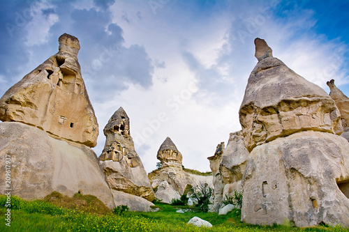 Pigeon Valley, Cappadocia, Anatolia, Turkey