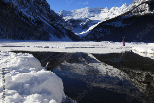 Winter Scenery in Canada, Lake Louise