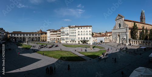 Panorama Piazza Santa Maria Novella