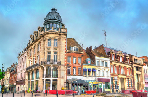 Buildings in Tourcoing, a town near Lille in Northern France