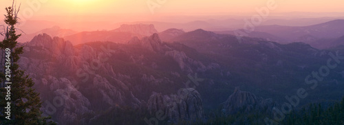 Sunrise in the Mountains