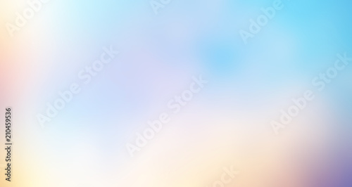 Glittering gradient background with hologram effect and magic lights. Holographic abstract fantasy backdrop with fairy sparkles, gold stars and festive blurs. .