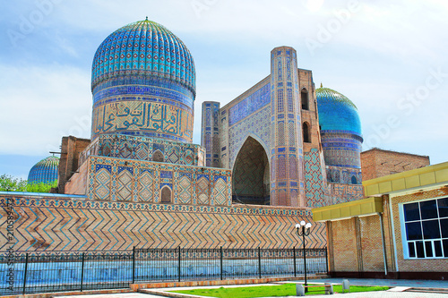 Bibi-Khanym Mosque in Samarkand, Uzbekistan 