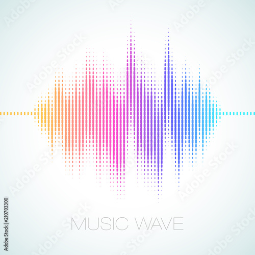 vector Equalizer Sound Wave