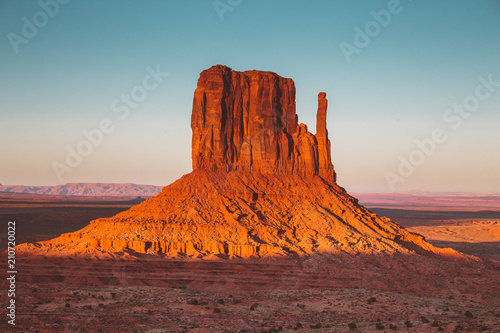 Monument Valley at sunset, Utah, USA