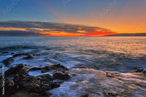sea sunset landscape