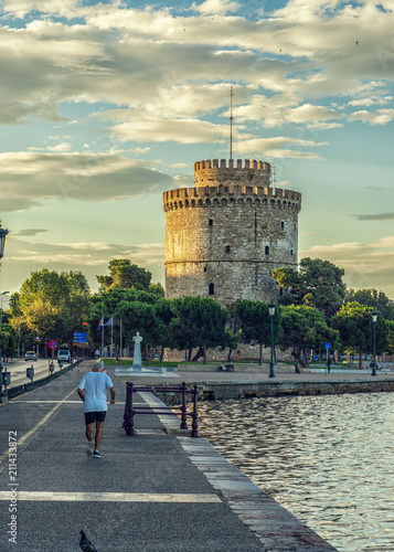White Tower of Thessaloniki city
