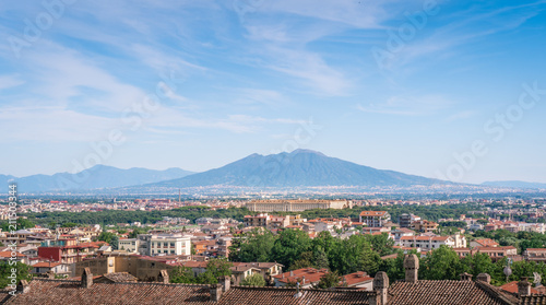 Royal Palace of Caserta and Vesuvius