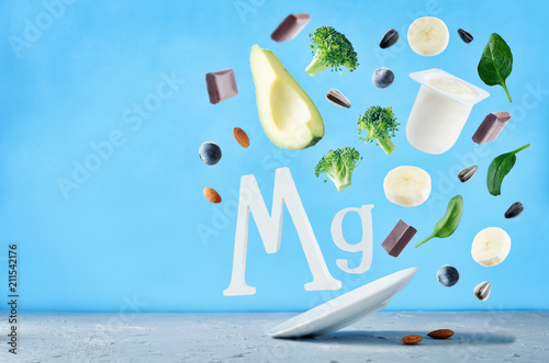 Flying foods rich in magnesium