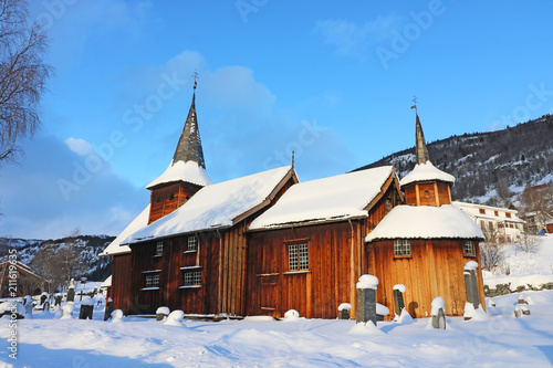 Hol Stabkirche in Norwegen