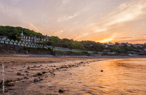 Sunrise at Langland Bay, Gower Peninsula, Swansea