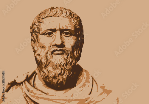 Platon - philosophe - portrait - grec - personnage célèbre - personnage - historique - Grèce - antique