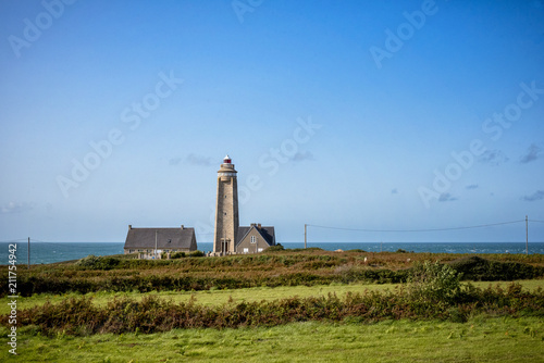 Lighthouse - Phare du Cap Levi Fermanville Manche Normandie France