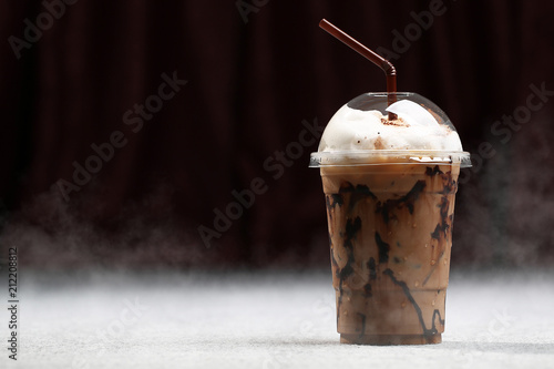 Mocha ice coffee