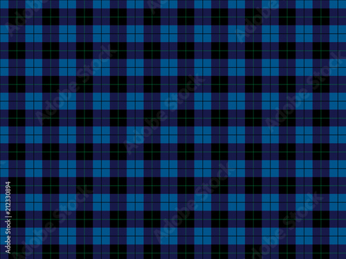 Blue tartan seamless pattern