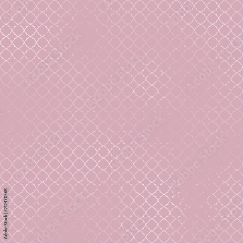 Background with pattern and Shine of the foil. Abstract geometric pattern with metal glitter