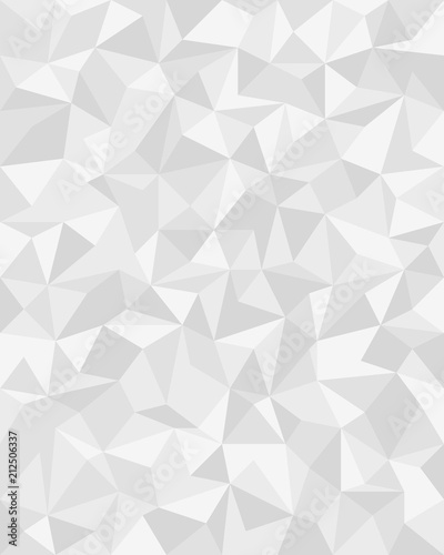 Seamless Vector Background from cells, triangles. Irregular Mosaic backdrop.