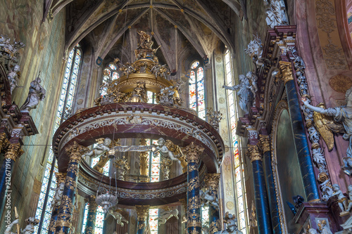 Bogate Wnętrze Katedry w Świdnicy