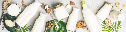 Dairy free milk substitute drinks and ingredients