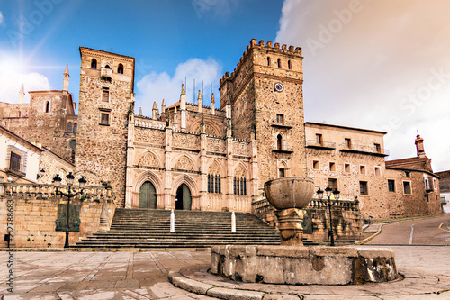 Royal Monastery of Santa Maria de Guadalupe, province of Caceres, Extremadura, Spain