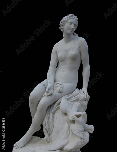 Medieval marble sculpture of Aphrodite, goddess of love, Sanssouci (1748-1750)