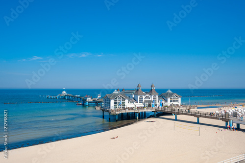 Seebrücke in Sellin auf der Insel Rügen