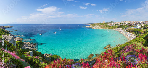 Rena Bianca beach, north Sardinia island, Italy
