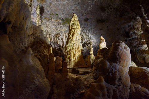 flowstone cave stalactite 