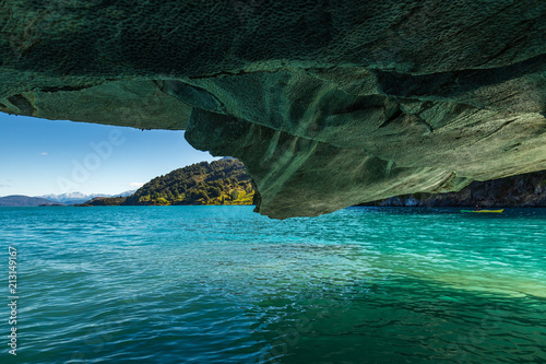 Marble caves in Patagonia