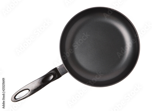 Frying pan isolated on white background