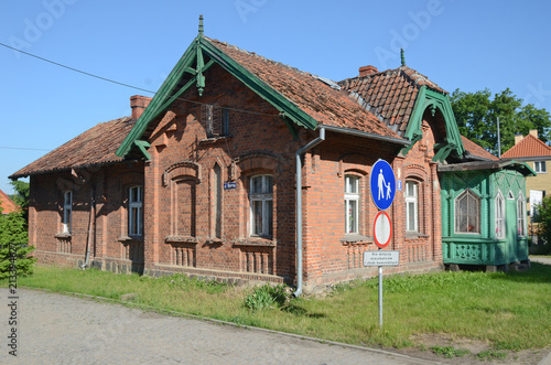 Stary budynek w Dobrym Mieście