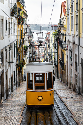 Elevador da bica in Lisbon