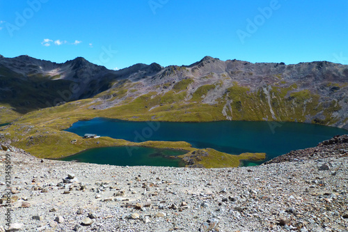 Angelus Hut, Nelson Lakes National Park, New Zealand