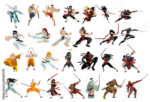 martial arts characters
