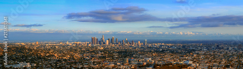 Los Angeles Skyline, California, Usa