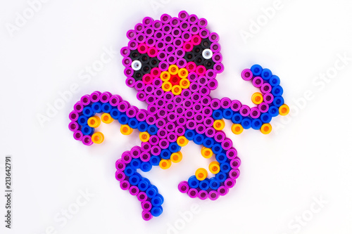 Perler bead octopus.