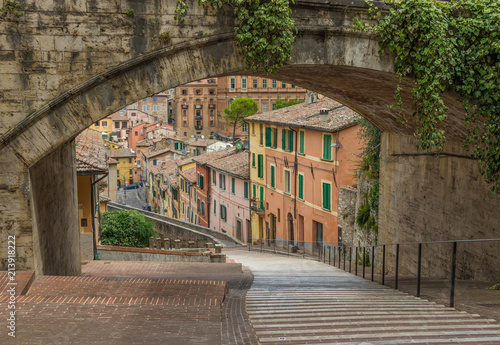 Perugia, Italy - one of the most interesting cities in Umbria, Perugia is known for its medieval Old Town and its narrow alleys