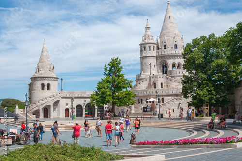 Fischerbastei auf dem Burgberg von Budapest