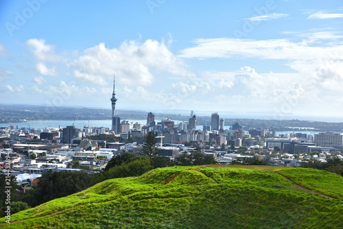 Auckland mit Vulkan Mount Eden
