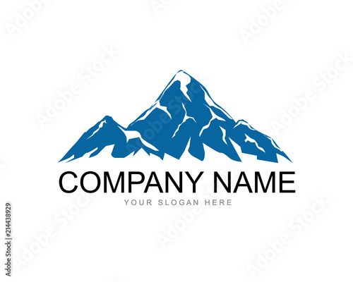 creative mountain logo 