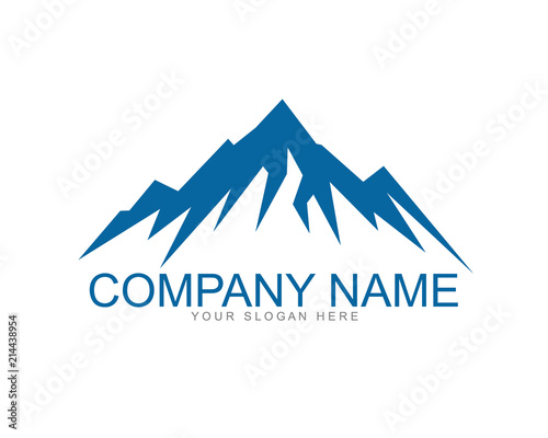 creative mountain logo 