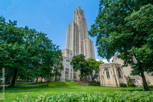 The Cathedral of Learning at the University of Pittsburgh, in Pittsburgh, Pennsylvania