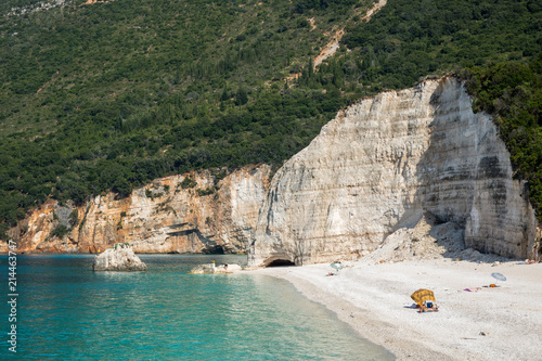Fteri beach, island Cephalonia (Kefalonia), Greece