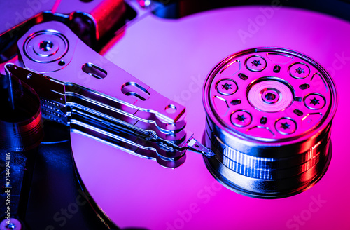 Hard drive disc, data storage