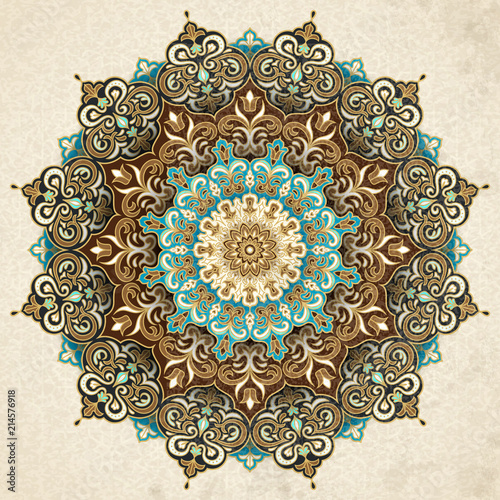 Exquisite arabesque pattern