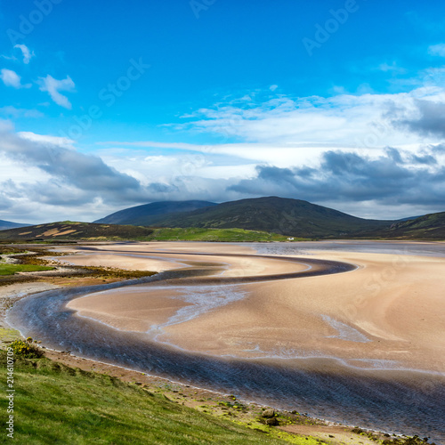 The Kyle of Durness near Cape Wrath at Low Tide