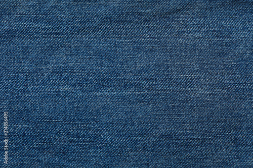 Texture of blue jeans as background