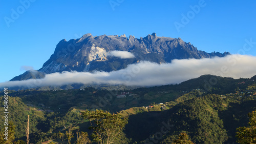 Amazing Mount Kinabalu of Sabah, Borneo / Majestic view of Mount Kinabalu