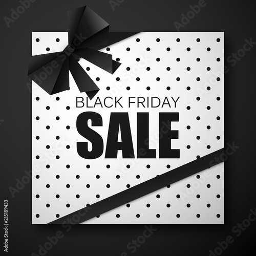 Black Friday sale wektor