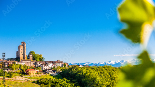 Serralunga d'Alba castle, Piedmont Italy